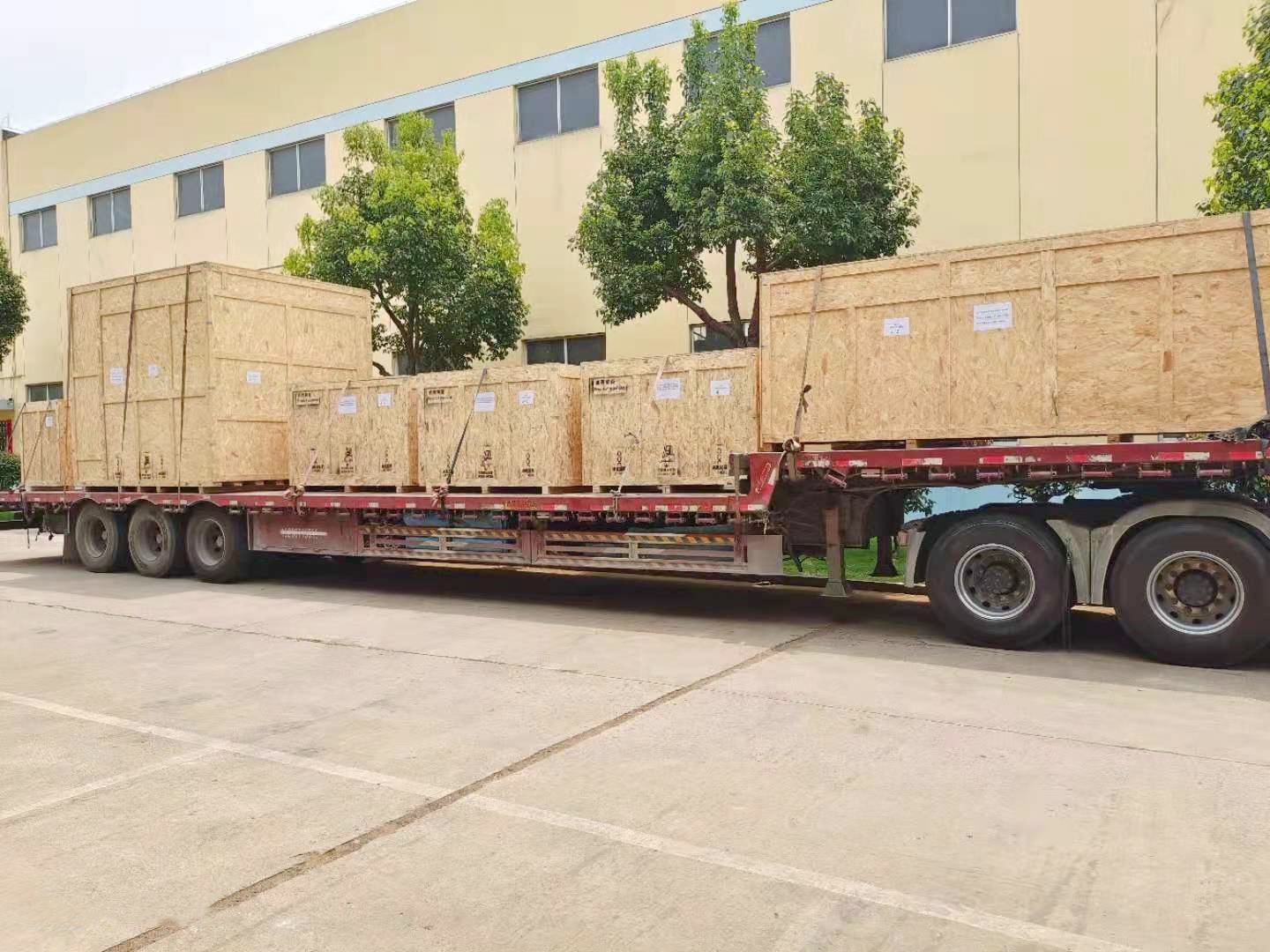 Multi Gear CNC Lathe packing