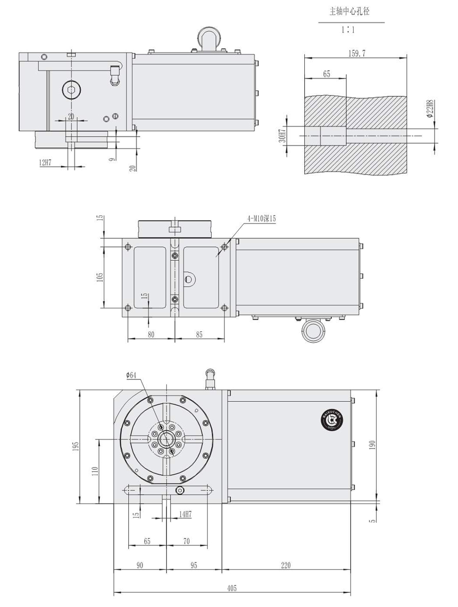 4 Axis Rotary Table-2
