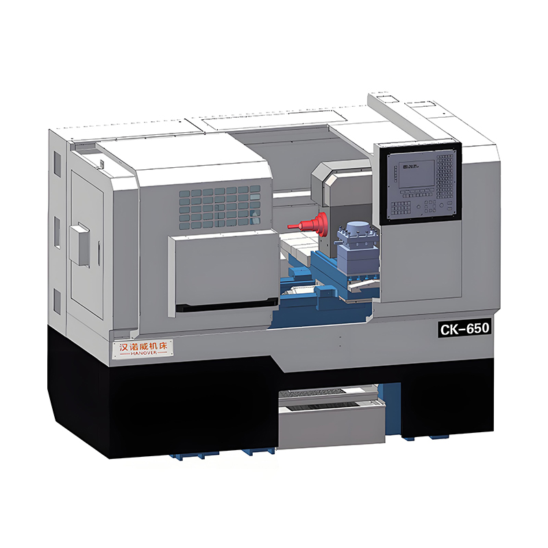 Innovative single spindle CNC lathe