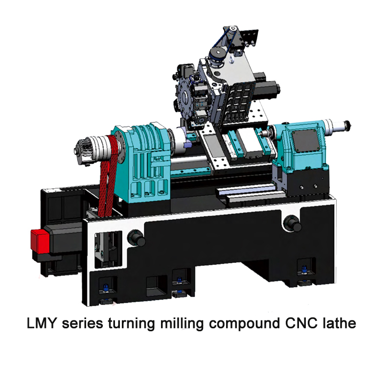 High Precision CNC Lathe with Wire Rail Inclined Bed TSC45LMY-2